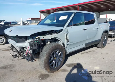 2025 Rivian R1T Adventure Dual Motor Large Pack/Adventure Dual Motor Max Pack from USA, damaged, VIN 7FCTGBAA5SN036827